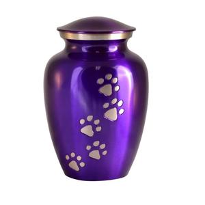 Urne en métal faite à la main tendance fraîche urne de crémation élégante souvenir mémorial cendres humaines fournitures funéraires forme de taille personnalisée - Product Image 2