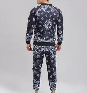 Chándales de sublimación de moda para hombres de alta calidad Diseño personalizado Logo Tallas grandes Técnicas impresas Cierre de cremallera Precio barato - Product Image 4