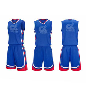 Maillot de sport respirant et anti-transpiration personnalisable pour hommes, femmes et jeunes - Maillot de basket vierge pour l'entraînement et les matchs - Ensemble personnalisé - Product Image 3