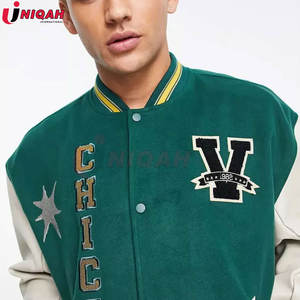 แจ็กเก็ตบอมเบอร์แบบมีซิปสำหรับผู้ชายแจ็กเก็ตมีสเตอร์แบบลำลองใส่สบายมีคอตั้งหนา - Product Image 5