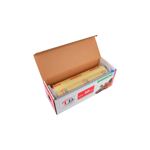 Nouvelle conception 2025 Usine Pas Cher Prix PVC Cling Film pour Alimentaire En Plastique Alimentaire Wrap avec Cutter Stretch Film Frais Wrap Doux - Product Image 1