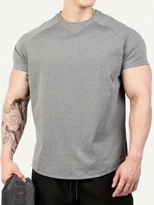 Vente en gros de vêtements en vrac surdimensionnés 100% coton décontracté personnalisé unisexe t-shirts vierges pour hommes à vendre fabricant - Product Image 6
