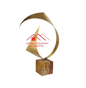 Decoración de Mesa de Centro y Mesa de Café para el Hogar, Pieza Decorativa de Metal, Diseño Atractivo, Forma Única, Escultura de Metal - Product Image 5