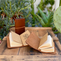 Cuaderno Midori hecho a mano diario de bolsillo de cuero de grano completo personalizado, diario de escritura recargable, regalo de cuaderno de viaje