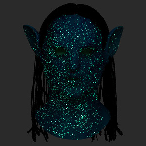 Máscara de <span class=keywords><strong>Avatar</strong></span> <span class=keywords><strong>2</strong></span> para Festival, Maquillaje Facial para <span class=keywords><strong>Camino</strong></span> Acuático, Cosplay de Navidad para Hombres y Mujeres, Máscara de Película de <span class=keywords><strong>Avatar</strong></span>, Accesorio de Maquillaje para Halloween - Product Image 6