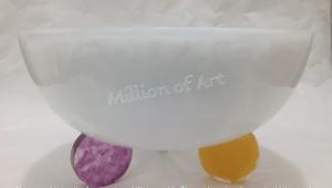 Tazón de Resina de Lujo para Servir Alimentos, Hecho a Mano, Diseño Redondo con Color Personalizable - Product Image 2