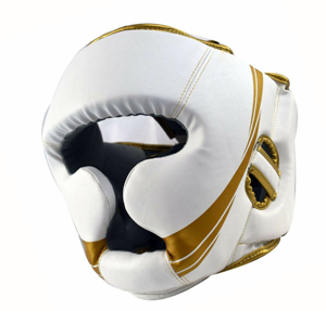 Meilleure qualité de boxe protège-tête léger séchage rapide respirant en cuir PU Arts martiaux tête Gear sur mesure dans n'importe quelle couleur - Product Image 5