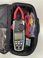 Pinza Amperimétrica AC/DC True RMS, Corriente CC, IP54 Resistente al Agua, Pantalla LCD, Apertura de 35 mm, CAT III 1000V, CAT IV 600V, Corriente Máxima Nominal de 1000A