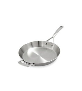 Vente en gros d'ustensiles de cuisine classiques Ensemble de poêles à frire en fonte noire Logo OEM en métal Poêle à frire avec fond plat de couleur - Product Image 1