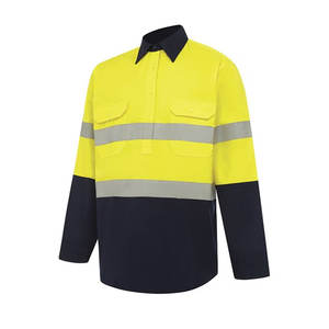 เสื้อเชื่อมแขนยาวติดกระดุมเสื้อเชื่อมคอปกเสื้อเชื่อมแบบพรีเมี่ยม - Product Image 1