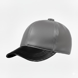 Gorro de Béisbol Unisex Ajustable de Cuero de Oveja Genuino para Hombre, para Otoño e Invierno, Gorra Deportiva para Exteriores - Product Image 1