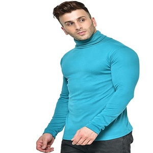 Camisetas de manga larga de moda de invierno de alta calidad para hombre Jersey cómodo logotipo personalizable transpirable estirable de talla grande - Product Image 3