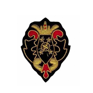 Badges brodés à la main en fil métallique pour adultes unisexes, vente directe, design brodé à coudre - Product Image 4