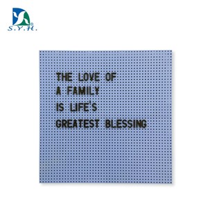 Tableau à lettres personnalisable, portable, écologique, léger, durable et modulable - Product Image 1