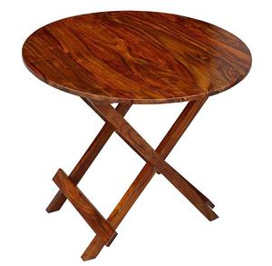 Mesa de camping portátil de madera fabricante de mesa de comedor retráctil plegable anticorrosión madera al aire libre Patio balcón - Product Image 2