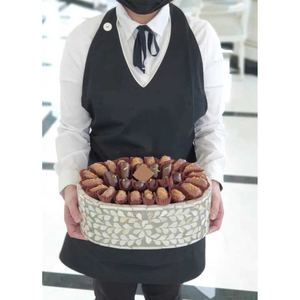 Support de gâteau en nacre fabriqué à la main de qualité supérieure Incrustation de coquillages élégants pour mariages et fêtes Affichage de desserts Ramazan - Product Image 4