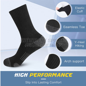 Men Women High Quality Winter Crew Ankle Sports <b>Socks</b> Breathable Cotton Blend Customizable Sweat-Absorbent Outdoor Gym <b>Running</b> - Product Image 6