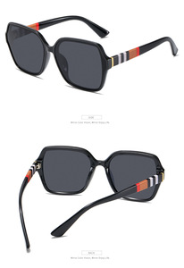 <span class=keywords><strong>Lunettes</strong></span> de soleil vintage de marque célèbre de luxe <span class=keywords><strong>Lunettes</strong></span> à monture carrée surdimensionnée UV400 <span class=keywords><strong>Lunettes</strong></span> de soleil plus <span class=keywords><strong>Catalogue</strong></span> de marques de créateurs - Product Image 4