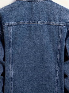 Người đàn ông giản dị thường xuyên phù hợp với bông denim áo khoác bảo hộ lao động phong cách với túi ngực cổ điển cổ áo & nút phía trước máy có thể giặt BD - Product Image 6