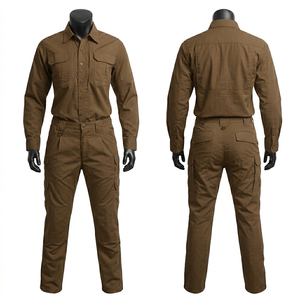 Women Security Uniform Premium 245 GSM Poly Cotton Purple Style Shirt <b>Pant</b> Set Screen Print Logo Custom - Product Image 5