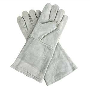 Résistant à l'usure Durable Thermique Extérieur Pakistanais En Gros Gants De Sécurité En Cuir De Soudage Protection En Métal Robuste - Product Image 6