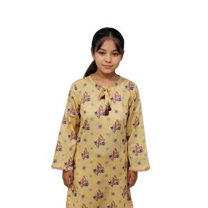 Vestido de verano para niñas, gran oferta, informal, uso diario, cómodo traje de algodón - Product Image 2