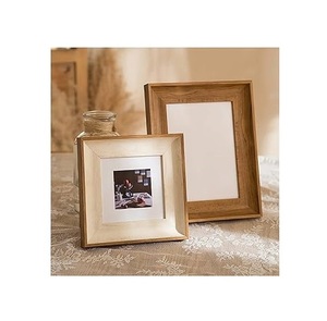 Marco de fotos de madera rectangular de tamaño personalizado, marco de fotos de madera de diseño personalizado, precio de fábrica, marco de fotos rústico de alta calidad - Product Image 4