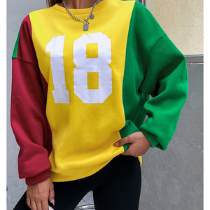 Conjunto de Sudadera y Pantalones Deportivos de Felpa Gruesa para Mujer, Personalizable, 100% Algodón - Product Image 3