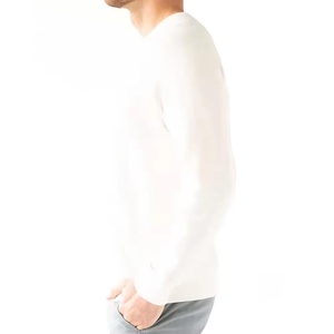 Sweat-shirt unisexe à col rond personnalisé avec logo, en coton épais, coupe oversize, fabriqué par HS 2026 - Product Image 5