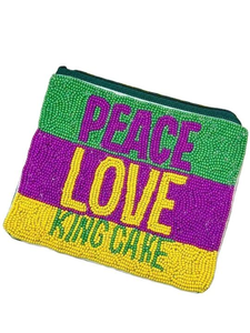 Pochette pour pièces de monnaie en broderie perlée faite à la main perles de rocaille en usage mini porte-monnaie à fermeture éclair petite pochette pour pièces d'argent de l'Inde - Product Image 2