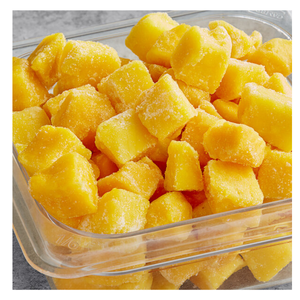 IQF FROZEN MANGO CHUNKS NATURAL SWEETNESS PERFECT FOR SMOOTHIES ICE CREAM BAKING AND HEALTHY SNACKS - Product Image 1