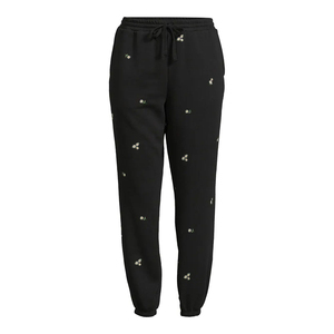 Pantalones Jogger Casuales de Invierno para Mujer, Color Sólido, Nuevo Estilo Moderno, Cintura Elástica, Lona, Personalizables, Transpirables y Resistentes al Viento - Product Image 3