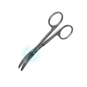 Tijeras de Enucleación con Punta Curva, Cirugía Oftálmica, Acero Inoxidable de Precisión, Manuales, Reutilizables - Product Image 6