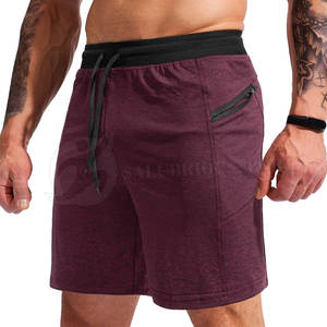 Pantalones cortos deportivos informales de secado rápido para hombre, pantalones cortos deportivos de algodón con patrón sólido para entrenamiento, tallas para correr XS 6XL, estilo Cargo para Fitness - Product Image 1