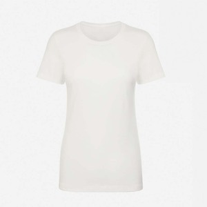 T-shirt pour femme par Next Level Apparel 60% coton peigné filé en anneau/40% polyester Haute qualité 100% coton T-shirt à col rond pour homme - Product Image 3