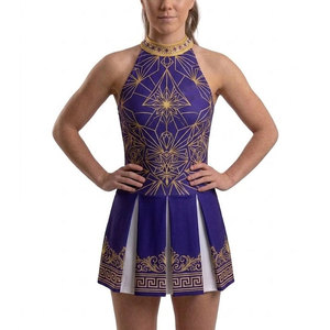 Uniformes de Porristas Modernos de Poliéster Sublimado, Ropa Deportiva Ligera y Elegante para Equipos, Listos para el Rendimiento, Cómodos - Product Image 1