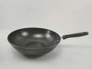 Tüm satış çin kızartma cstiese ese pişirme Woks yapışmaz aşçı Wok tava iki kolları ile çin Wok tava