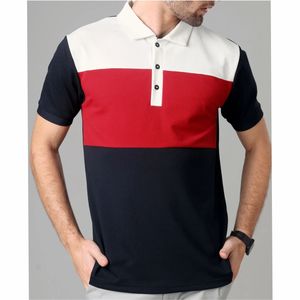 เสื้อโปโลสำหรับผู้ชายมาใหม่คอตตอนคอกลมสวมใส่สบายทันสมัยสำหรับสวมใส่บนท้องถนนแบบปัก - Product Image 3