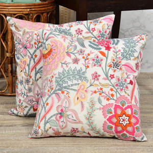 Latest <b>Design</b> Style Pure Cotton Material Cushion <b>Cover</b> with Premium Weave for Home Decoration - Product Image 4