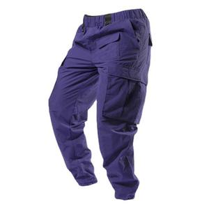 Pantalon d'été fin décontracté de qualité supérieure pour hommes, ample, printemps soie de glace, nouveau pantalon de sport à séchage rapide, pantalon d'été tendance pour hommes - Product Image 5