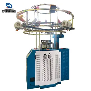 Single Side Circular Knitting Machine To Produces Patterned Hair Bands