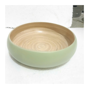 Bol en bambou naturel fait à la main du Vietnam Premium Eco Friendly Export Wholesale Bulk Supply - Product Image 2
