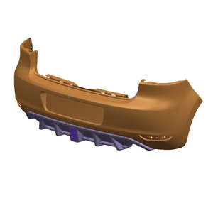 Diffusore Posteriore in Stile Fibra di Carbonio MK6 con Luce per <span class=keywords><strong>Volkswagen</strong></span> <span class=keywords><strong>Golf</strong></span> 6 2008-2013 - Product Image 4