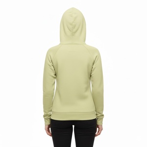 Sudadera con Capucha de Diseño Nuevo en Amarillo Pálido, Gruesa, 100% Algodón, Felpa, Estilo Urbano de Lujo, Hombros Caídos, Sudadera Pesada - Product Image 2
