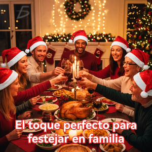 Gorro Navideño Rojo de Alta Calidad de 40 cm con Diseño de Santa Claus para Decoración - Product Image 3