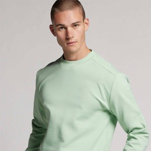 Sweat-shirt à col rond chaud en molleton pour homme-Pull doux, confortable et confortable pour une tenue décontractée et des activités de plein air - Product Image 2