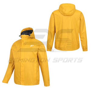 Offre spéciale Veste de pluie coupe-vent teintée imperméable pour homme Tailles personnalisées Col à capuche Vestes de pluie d'hiver en plein air - Product Image 6