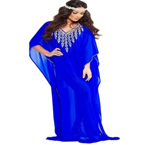 Ropa islámica de manga larga para hombre, ropa de lujo, bonita, cómoda, exquisita, de cristal, Abaya de Dubái, venta al por mayor - Product Image 1