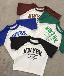 Top corto de punto de algodón ajustado con cuello Sexy para mujer, camiseta para mujer, camisetas sin mangas personalizadas - Product Image 3