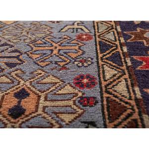 Tapis en laine et soie noué à la main Kiaan Blue Pae-5266, motif géométrique, tapis de salon pour adolescents, 9x12, décorations de couloir - Product Image 3